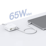 Baseus EnerFill FH21 120W Charging Station 4xUSB-C + 2xUSB-A - White
