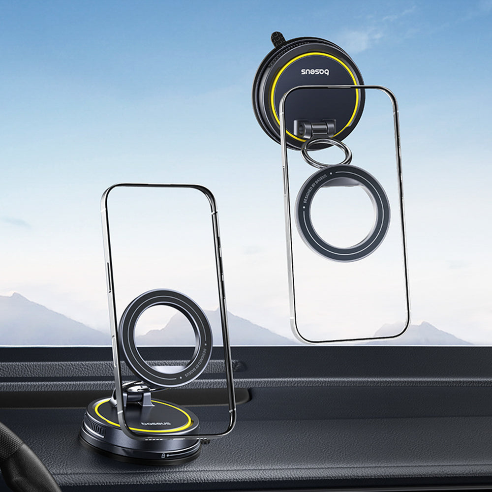 Baseus VC2 Flex Universal Magnetic Car Holder - Black
