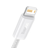 Baseus Dynamic Series 2.4A USB-A - Lightning cable 2m - white