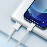 Baseus Dynamic Series 2.4A USB-A - Lightning cable 2m - white