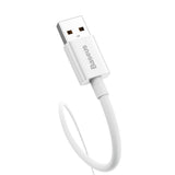 Baseus Superior Series USB-A - USB-C 100W Kabel 1m - Hvid