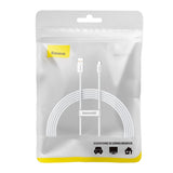 Baseus Superior Series USB-A - USB-C 100W Kabel 1m - Hvid