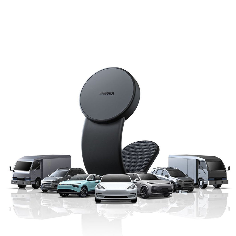 Baseus C02 Magnetisk instrumentbrætholder Kompatibel med MagSafe - sort