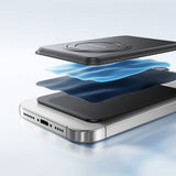 Baseus MagPro 3 Magnetic Wallet med Stativ Kompatibel med MagSafe - sort