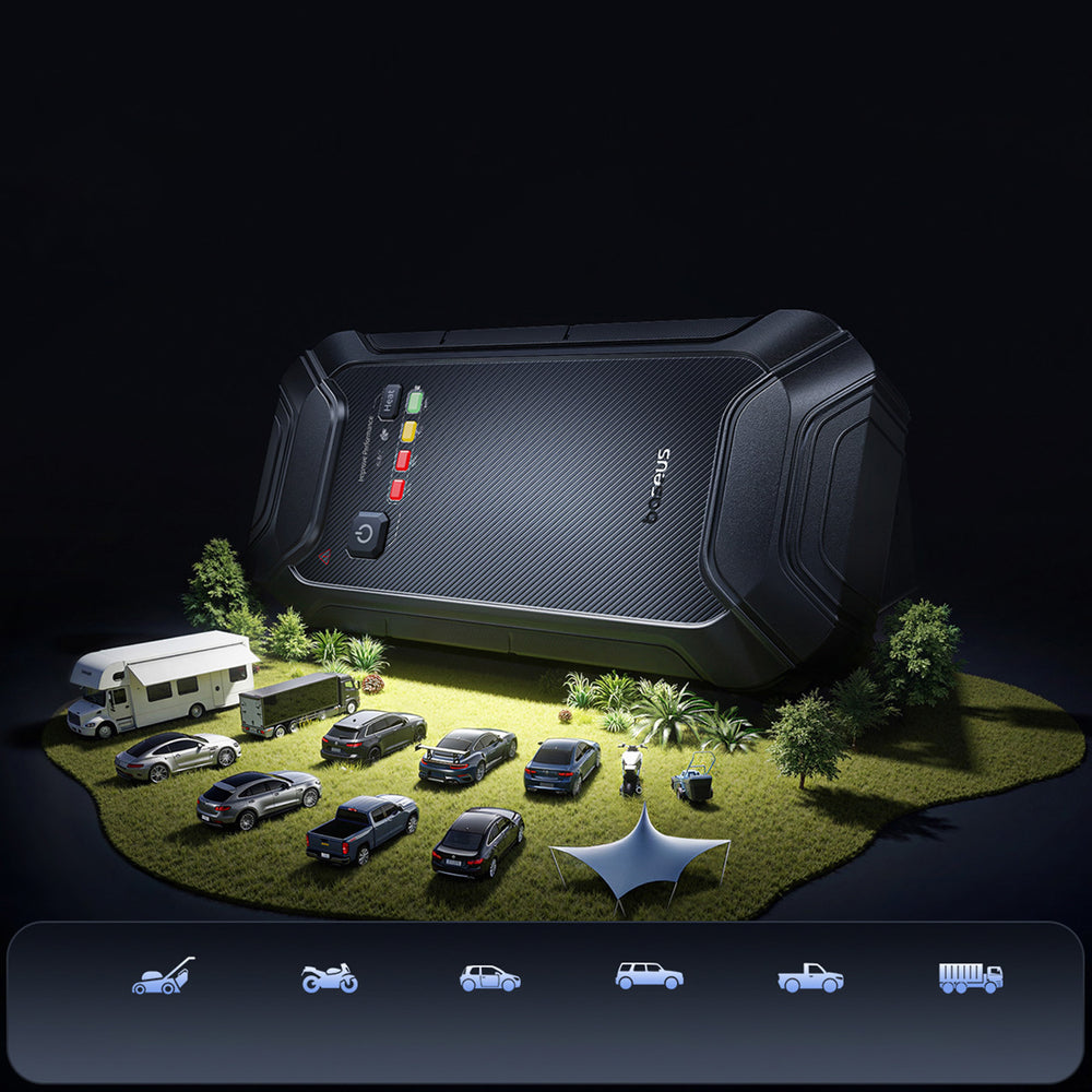 Jump starter Baseus PrimeTrip VJ1 12000mAh - sort