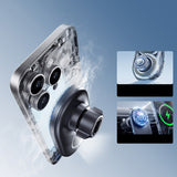 Baseus PrimeTrip VC1 Pro magnetisk holder med Qi2 induktiv oplader til luftventil - sort