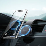 Baseus PrimeTrip C02 car holder for dashboard, adhesive - black