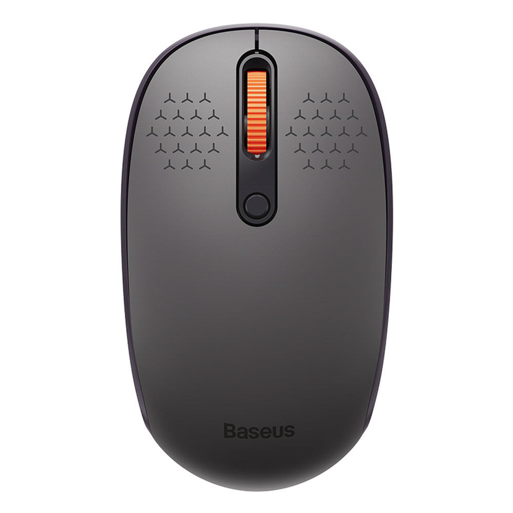 Baseus F01B 2.4GHz trådløs mus + Bluetooth 3.0 + 5.0 - Grå