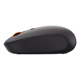 Baseus F01B 2.4GHz trådløs mus + Bluetooth 3.0 + 5.0 - Grå