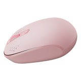 Baseus F01B 2.4GHz trådløs mus + Bluetooth 3.0 + 5.0 - Pink