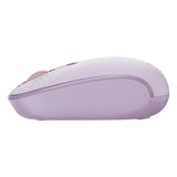 Baseus F01B 2.4GHz trådløs mus + Bluetooth 3.0 + 5.0 - Purple