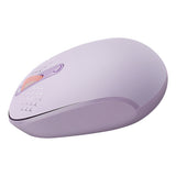 Baseus F01B 2.4GHz trådløs mus + Bluetooth 3.0 + 5.0 - Purple