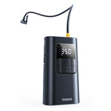 Baseus PrimeTrip VA1 75W 2-in-1 Tire Compressor with Flashlight and 6000mAh Power Bank - Black