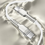 Baseus Cafule Metal 100W USB-C - USB-C Cable 2m - White