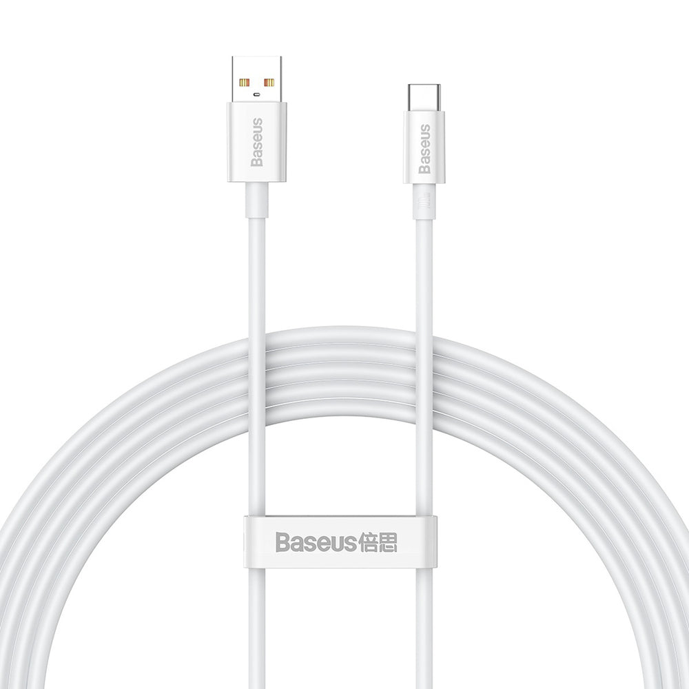 Baseus Superior Series 100W USB-A - USB-C Cable 2m - White