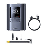 Baseus GoTrip VA1 Super Mini Wireless Air Compressor with 3 Tips - Black