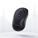Baseus F02 Wireless Ergonomic Bluetooth Mouse - Black