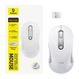 Baseus F02 Ergonomic Wireless Mouse USB 2.4GHz - White