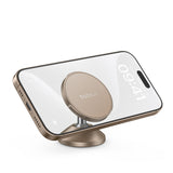 Baseus GoTrip DC1 Magnetic Holder Compatible with MagSafe for Windshield/Dashboard - Gold