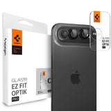 Spigen Optik Pro Glas.tR  EZ FIT  Kamera Cover 2-pakke til iPhone Air - sort