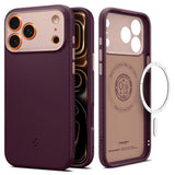 Spigen Nano Pop Mag MagSafe case for iPhone 17 Pro - burgundy
