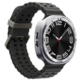Spigen Bezel Tune Pro Pilot Cover til Samsung Galaxy Watch 8 44mm - Sølv