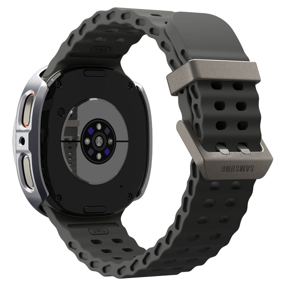 Spigen Bezel Tune Pro Pilot Cover til Samsung Galaxy Watch 8 44mm - Sølv