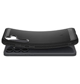 Spigen Rugged Armor Case til Samsung Galaxy S25 FE - Matte sort
