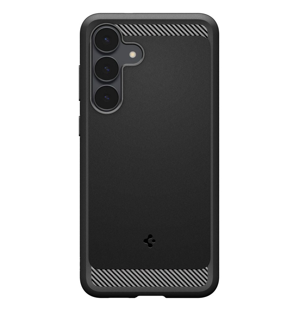 Spigen Rugged Armor Case til Samsung Galaxy S25 FE - Matte sort