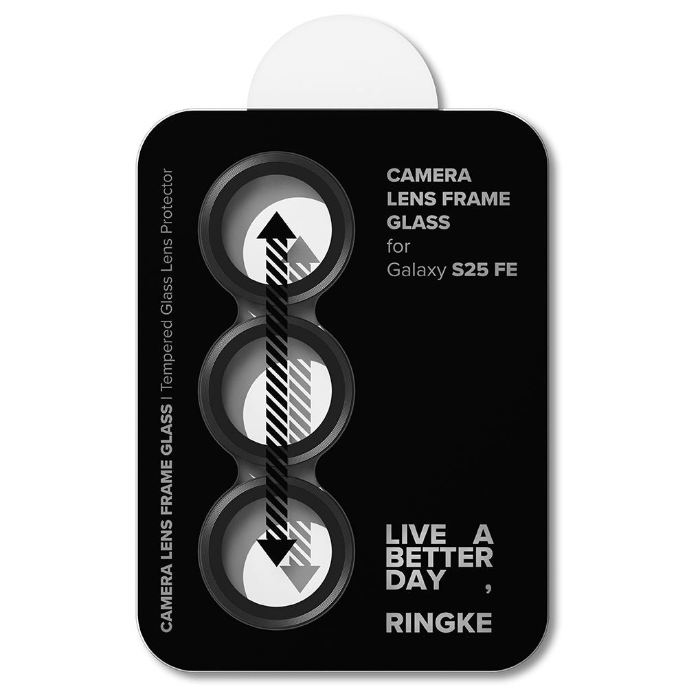 Ringke Camera Frame Protector 2-pack til Samsung Galaxy S25 FE - sort