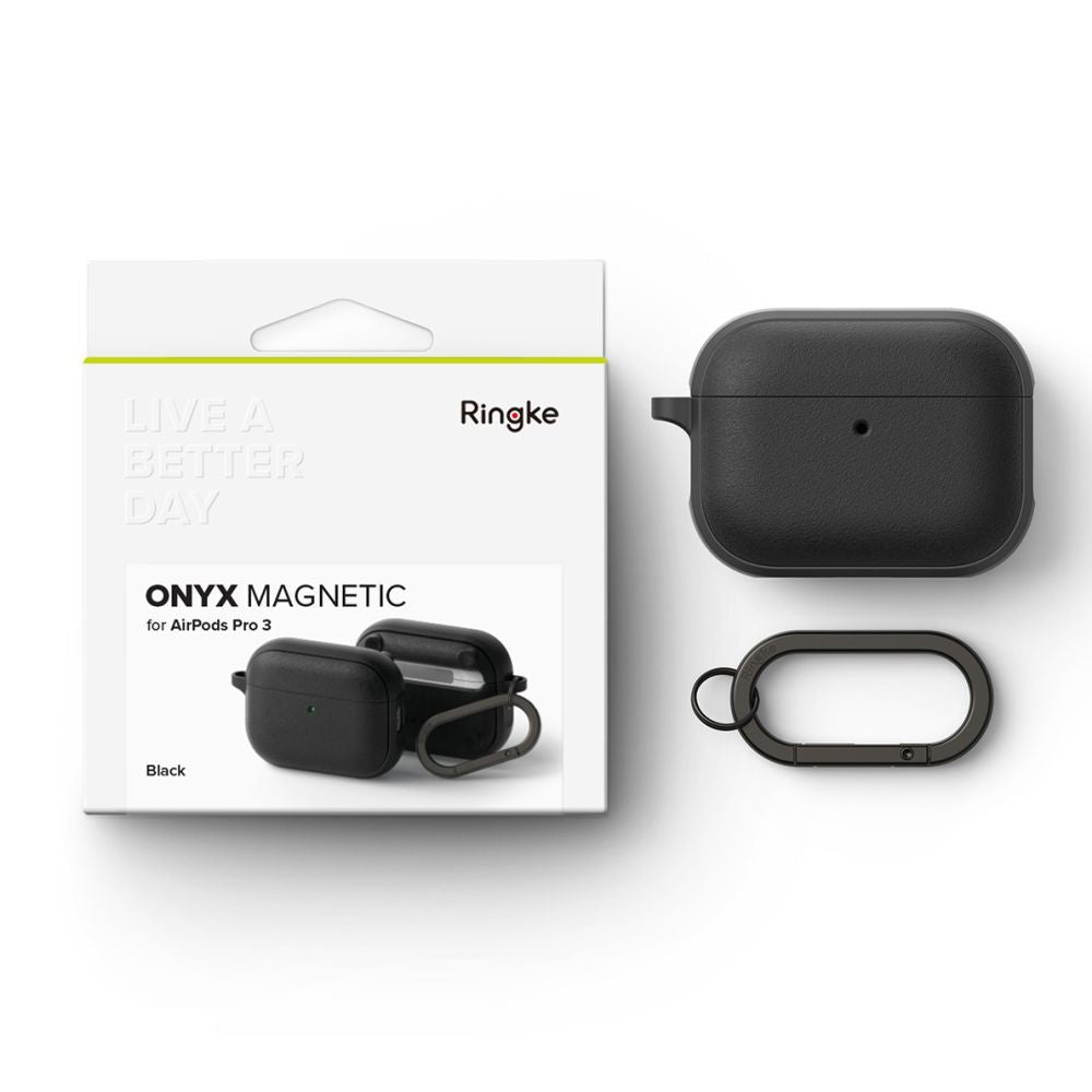 Ringke Onyx Magnetic MagSafe Case for AirPods Pro 3 - Black