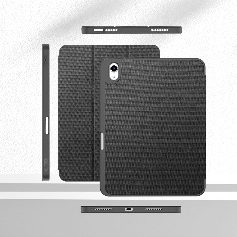 Tech-Protect SC Pen Canvas Case til iPad 10.9  2022 / iPad 11  2025 - Grå