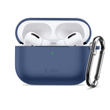 Tech-Protect Silicone Hook Case til AirPods Pro - Navy Blue