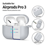 Tech-Protect Silicone Hook Case til AirPods Pro - Grå