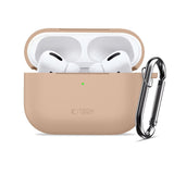 Tech-Protect Silicone Hook Case til AirPods Pro - Beige