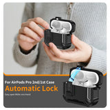 Tech-Protect Carbonox MagSafe-kasse til AirPods Pro - sort