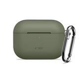 Tech-Protect Silicone Hook Case til AirPods Pro - Olive