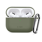 Tech-Protect Silicone Hook Case til AirPods Pro - Olive