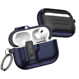 Tech-Protect Slim Hook Case til AirPods Pro 3 - Navy Blue