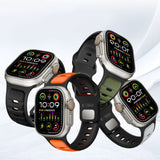 Tech-Protect IconBand Line Strap til Apple Watch 44 / 45 / 46 / 49 mm - sort