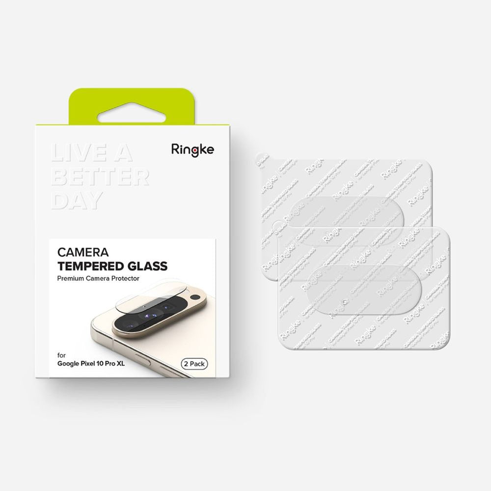 Ringke Camera Protector 2-pack til Google Pixel 10 Pro XL - Clear