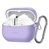 Tech-Protect Silicone Hook Case til Samsung Galaxy Buds 3 / 3 FE / 3 Pro - lilla