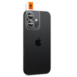 Spigen Optik Pro GLAS.TR  EZ FIT  Kamera Cover 2-pakke til iPhone 16 / 16 Plus / 17 - Silver