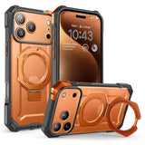 Supcase UB Grip Mag MagSafe Case til iPhone 17 Pro Max - orange-grå