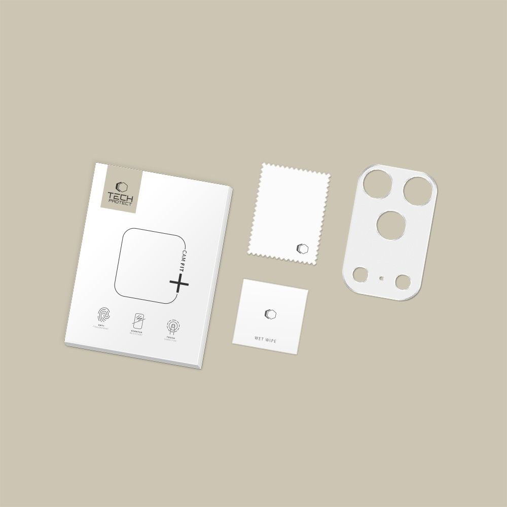 Tech-Protect Camalloy Fit+ Kamera Cover til iPhone 17 Pro - Sølv