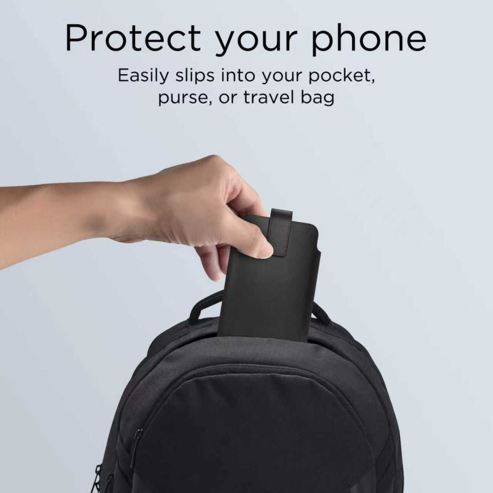 Tech-Protect SM65 case til 6.0-6.9" smartphones - sort og rød