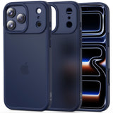 Tech-Protect MagMat Case til iPhone 17 Pro - Matte Navy Blue