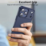 Tech-Protect MagMat Case til iPhone 17 Pro - Matte Navy Blue