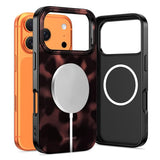 Tech-Protect Lamano MagSafe Case til iPhone 17 Pro Max - sort og rød