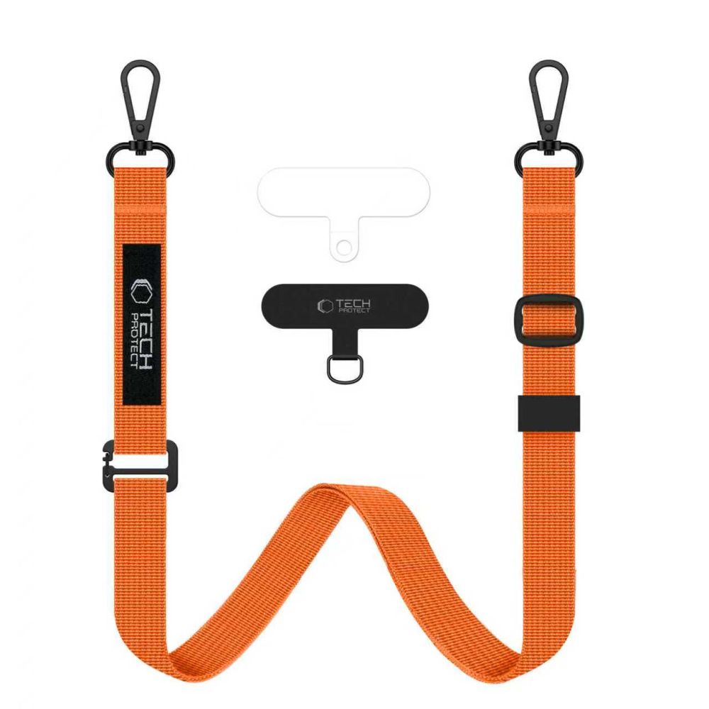 Tech-Protect C6S Rope Crossbody Leash - orange